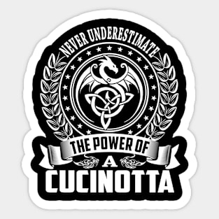 CUCINOTTA Sticker